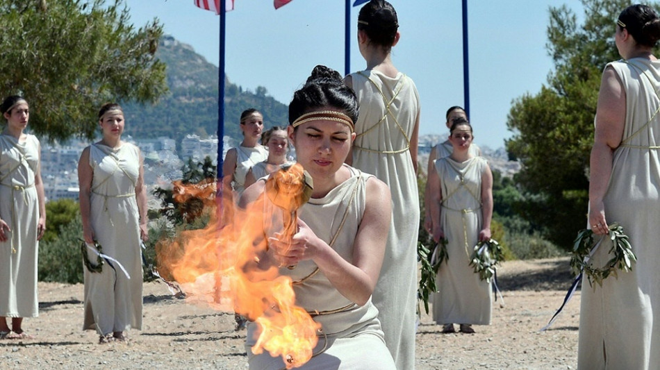 Flamme der Special Olympics in Athen entzündet