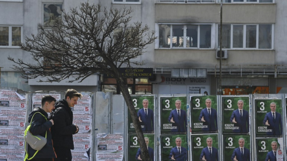 Divis&eacute;s sur la guerre en Ukraine, les Bulgares votent encore