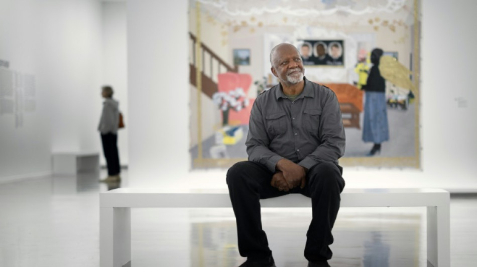  Kerry James Marshall: American 'blackness' painter celebrated in Europe 