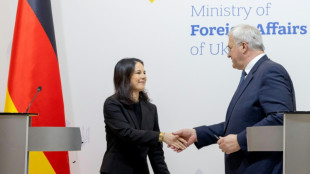 Baerbock bei Abschiedsbesuch in Kiew: "Putin spielt auf Zeit"