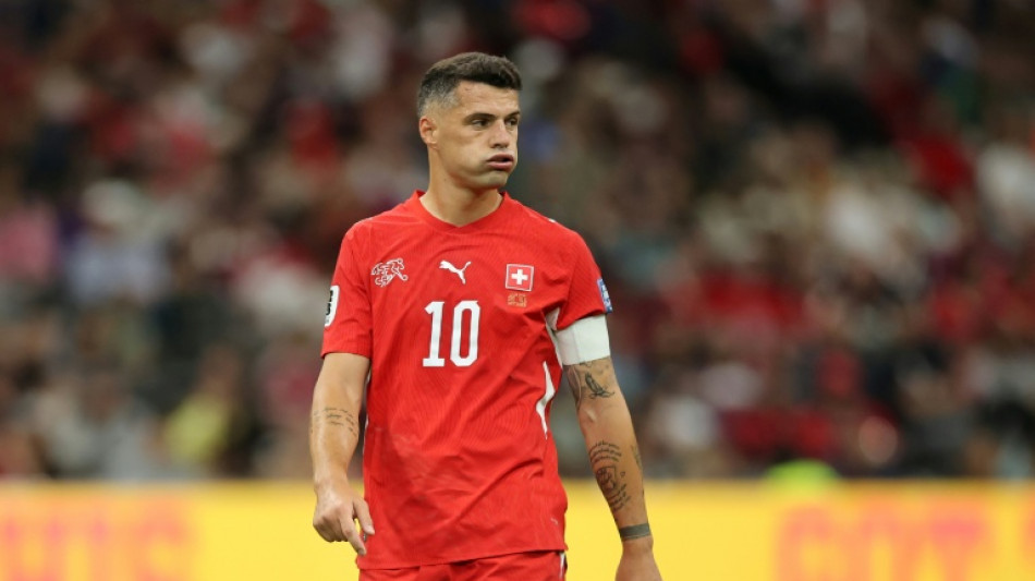  Xhaka tells Swiss fans to 'keep dreaming' ahead of Argentina World Cup clash 
