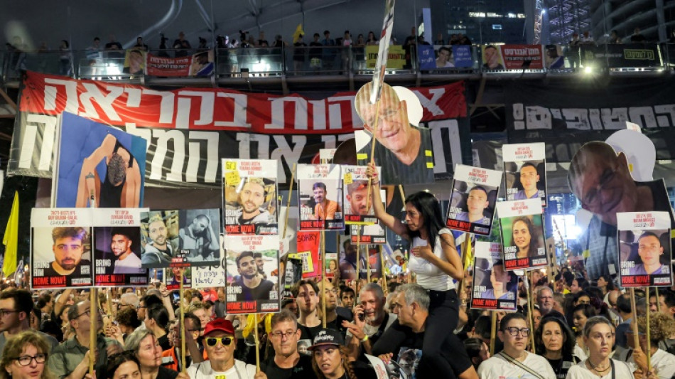 Decenas de miles protestan en Tel Aviv contra el plan israel&iacute; de ocupar Ciudad de Gaza