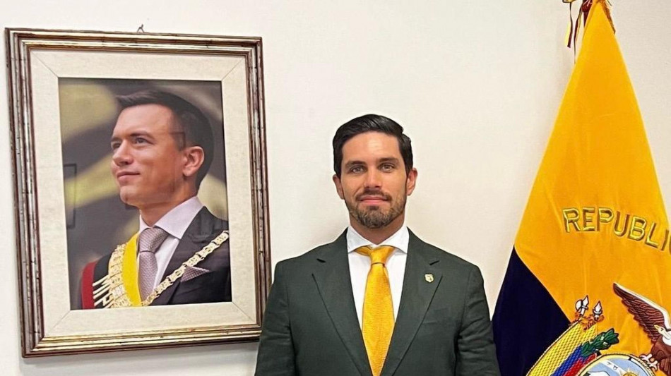 Ambasciatore Ecuador, 'con Noboa speranze di sviluppo e unità'