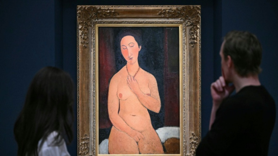  Modigliani nude sets European record at London auction  