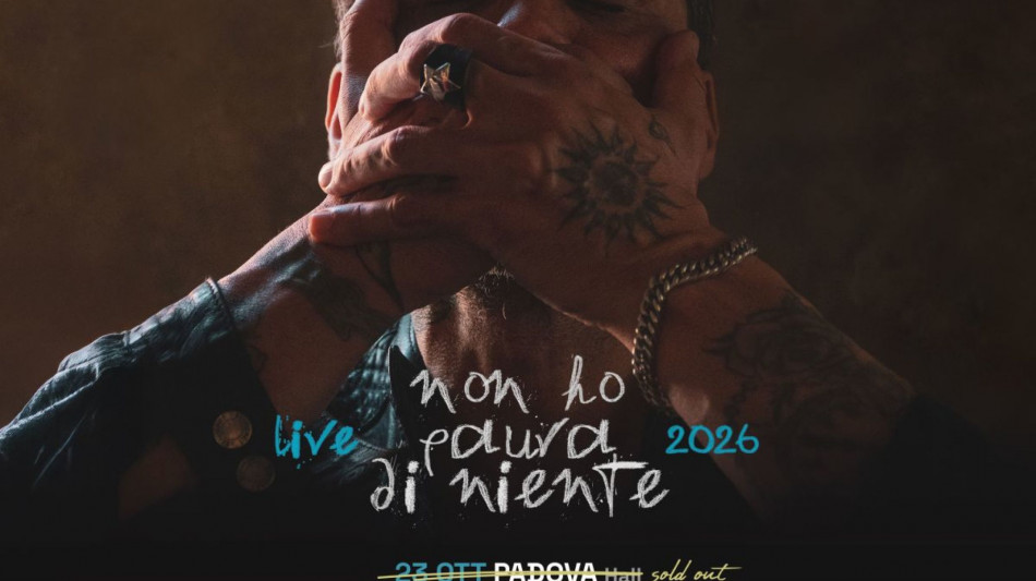  Al via 'Non ho paura di niente live', Fabrizio Moro in tour nei club 