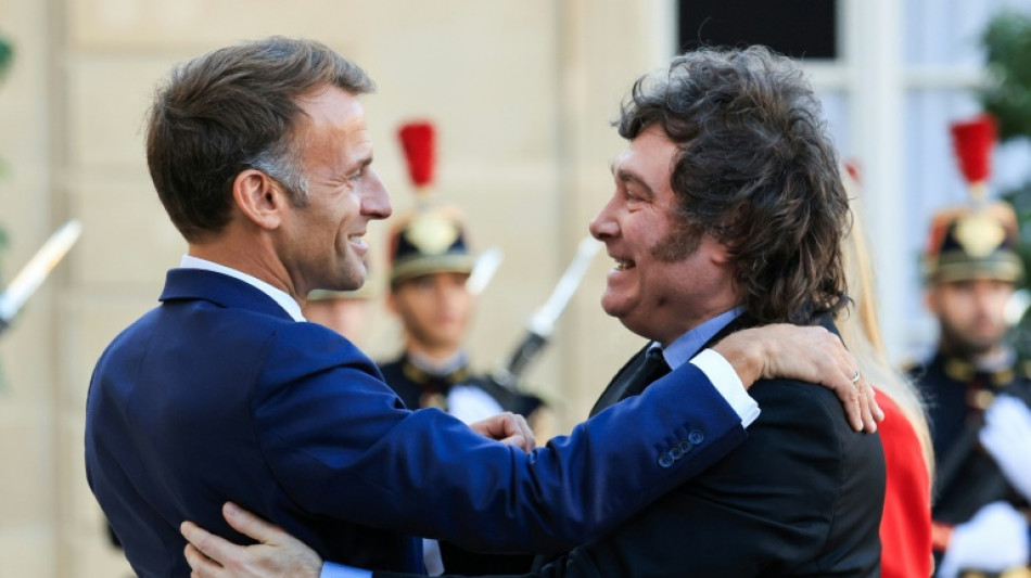  Paris: Macron und Milei beraten &uuml;ber Rohstoffe und Investitionen 
