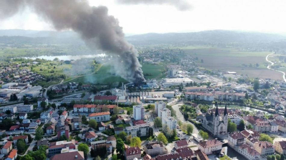 Baja a cinco muertos el saldo por explosión en fábrica química en Eslovenia