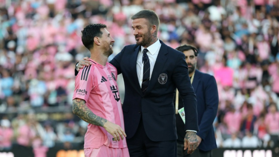  Messi legacy will 'live forever', says Beckham 