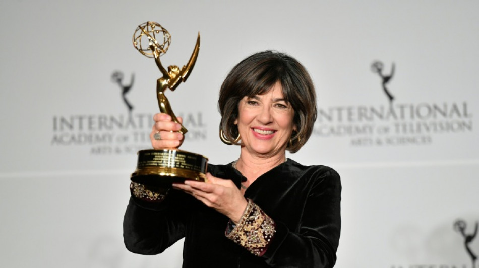  Starreporterin Christiane Amanpour h&ouml;rt bei CNN auf 