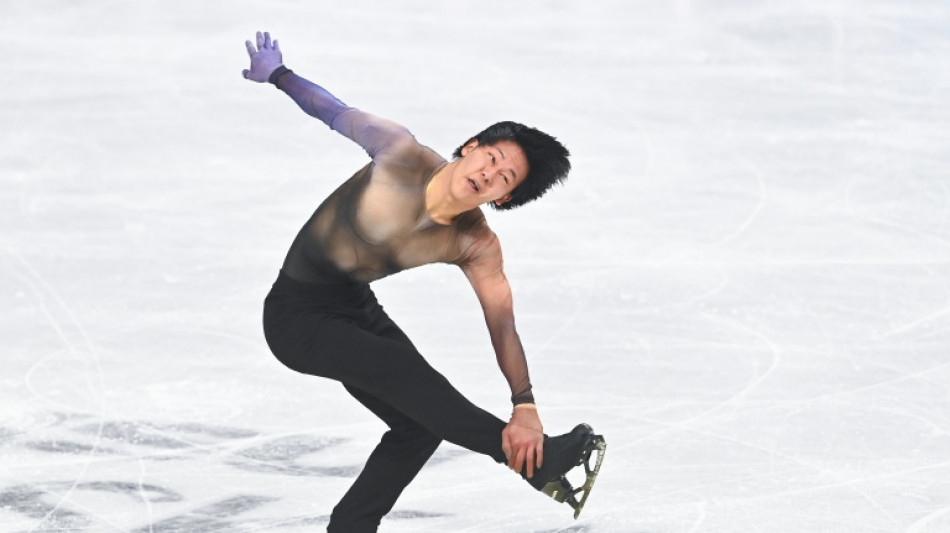  French skater Siao Him Fa soars to victory in season-opener at home 