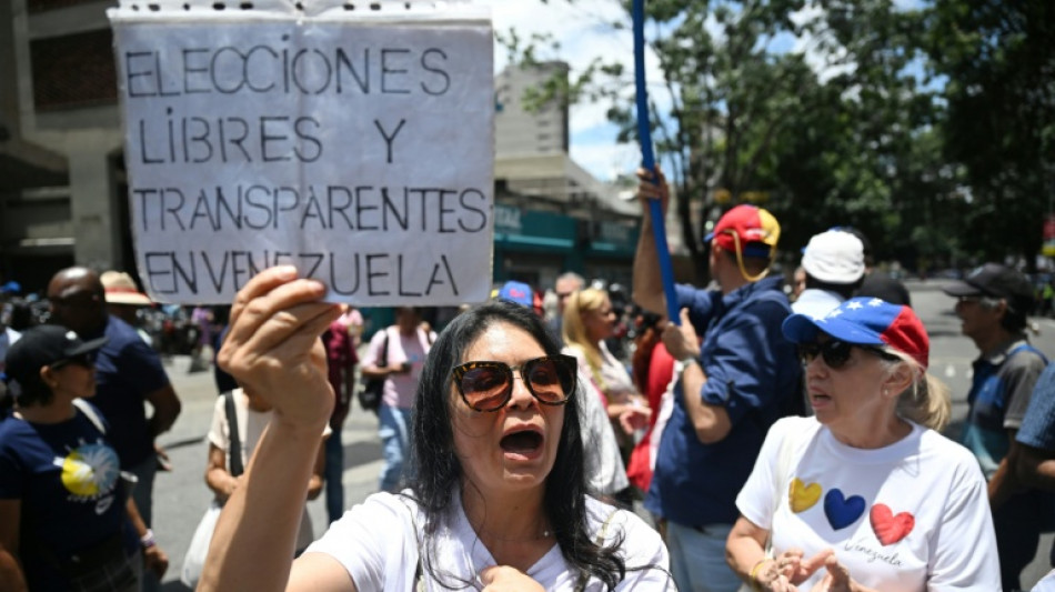  Protestan en Venezuela por hermetismo en negociaciones entre gobierno interino y oposici&oacute;n 