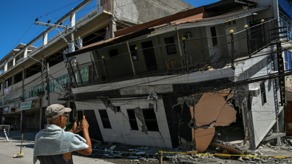  S&eacute;isme aux Philippines: le bilan r&eacute;vis&eacute; &agrave; 46 morts et 38 disparus 