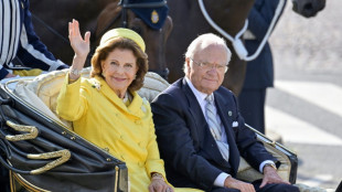 Zehntausende Schweden feiern Parade zum Thronjubiläum von König Carl XVI. Gustaf