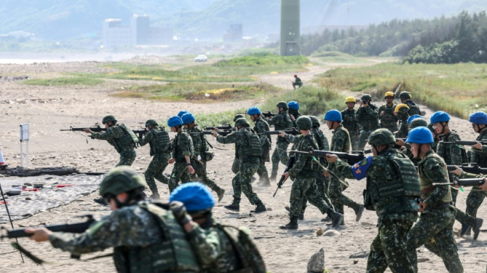  Taiw&aacute;n inicia ejercicios militares ante creciente presi&oacute;n de China 