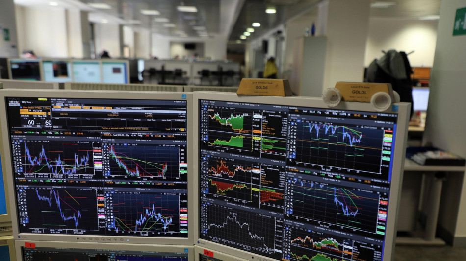  Borsa: l'Europa conclude debole, Francoforte -1,2% 