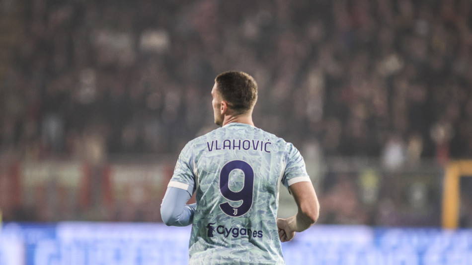  Lesione al soleo, la Juve perde Vlahovic per tre settimane 