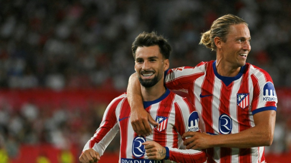  Atletico down Sevilla to go top of La Liga 