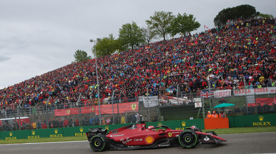 F1: Imola; Leclerc correr&agrave; con un casco 'tricolore'