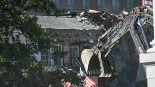 Trump dice que las obras en la Casa Blanca "son música" para sus oídos