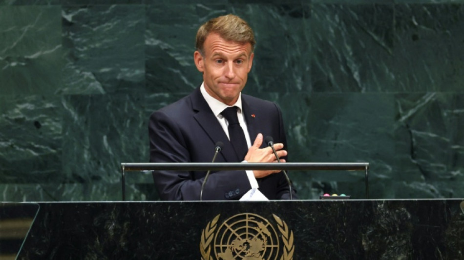  Macron urges world to choose UN over 'law of the jungle' 