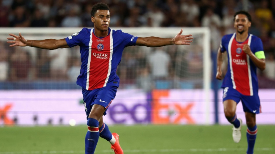  PSG down Aston Villa to retain UEFA Super Cup 