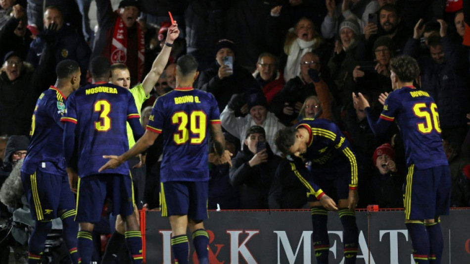 Arsenal lose appeal against Dowman red card in shock Fleetwood defeat 