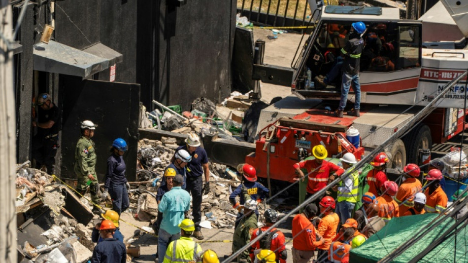 République dominicaine: le bilan de l'effondrement du toit d'une discothèque passe à 66 morts