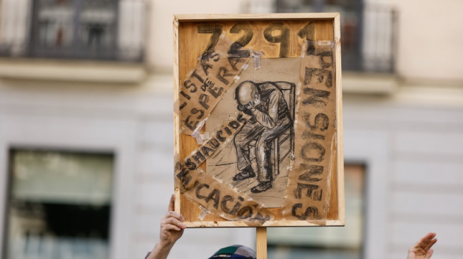  250,000 rally in Madrid demanding state pension guarantees 