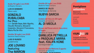 Pomigliano Jazz, dal 10 luglio ad Avella, Cimitile e sul Vesuvio