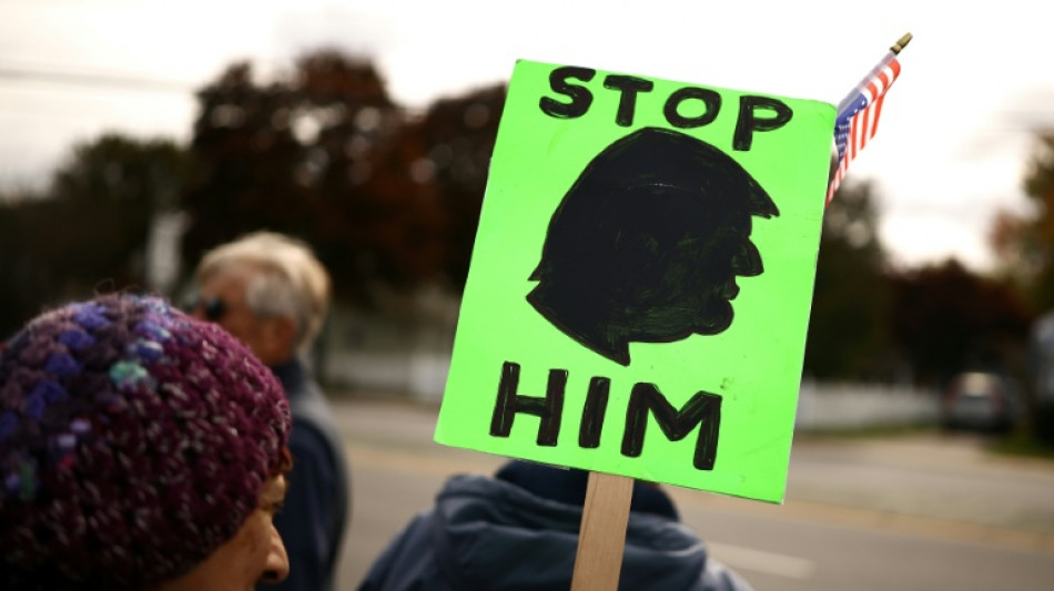  Landesweite Anti-Trump-Proteste vor wichtigen US-Kongresswahlen 