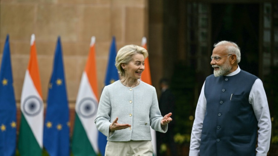 Von der Leyen stellt "historisches" EU-Handelsabkommen mit Indien in Aussicht