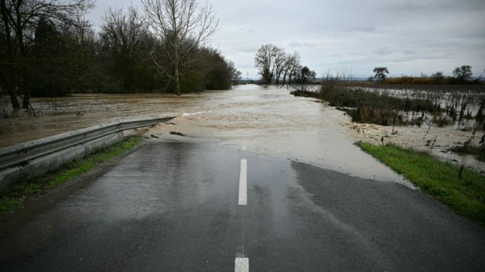 Pluies intenses dans l'Aude: "surveillance renforc&eacute;e", lev&eacute;e des &eacute;vacuations &agrave; Narbonne