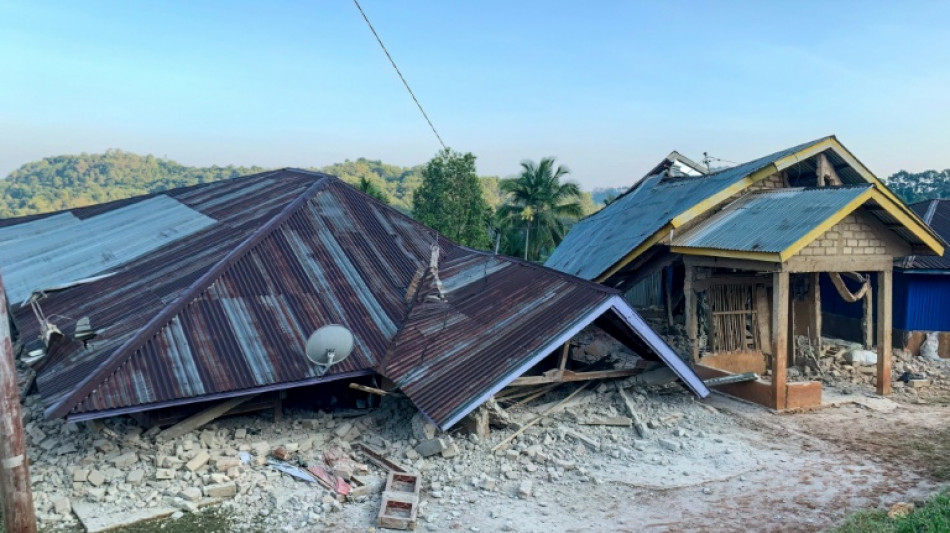  Mindestens 38 Tote bei schwerem Erdbeben in Indonesien 
