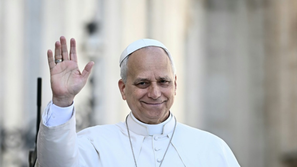  L&eacute;on XIV c&eacute;l&egrave;bre son premier anniversaire de pape dans le sud de l'Italie 