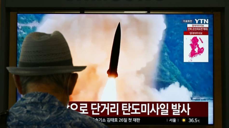  La Cor&eacute;e du Nord a tir&eacute; un missile balistique en direction de la mer du Japon, selon l'arm&eacute;e sud-cor&eacute;enne  