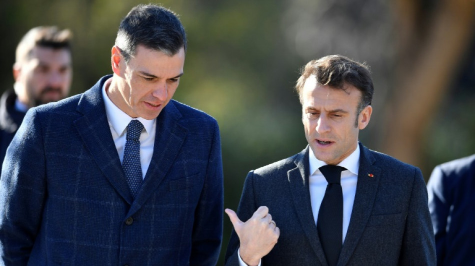 Macron et Sanchez scellent en grande pompe l'amitié franco-espagnole