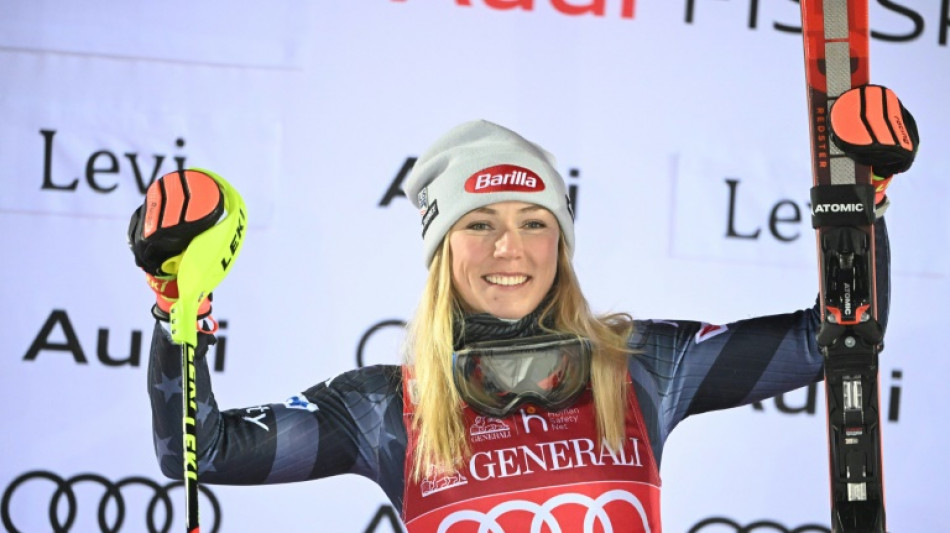 Ski alpin: doublé pour Mikaela Shiffrin, intraitable à Levi