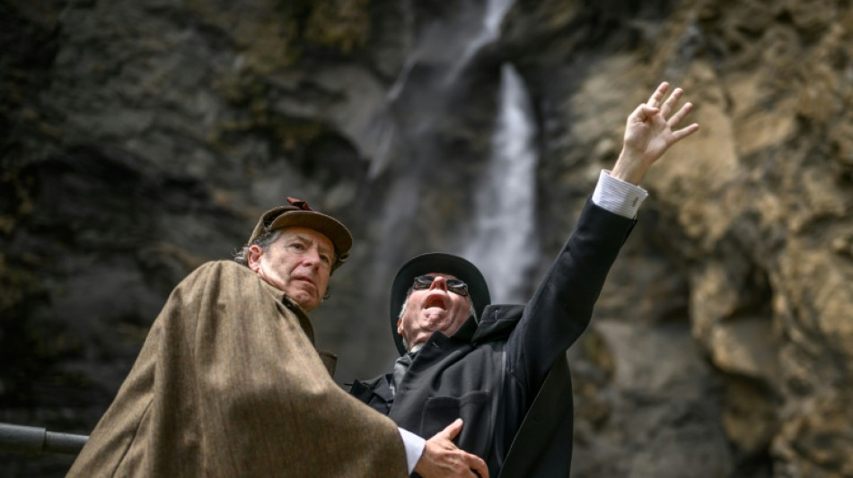  Suisse: Sherlock Holmes retrouve les chutes du Reichenbach, 135 ans apr&egrave;s 