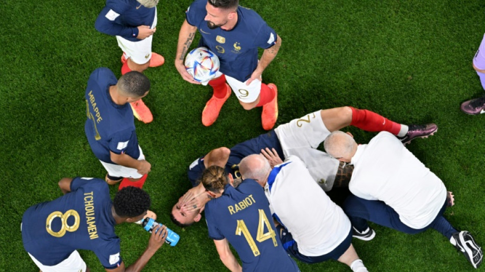 France defender Hernandez limps out of World Cup 