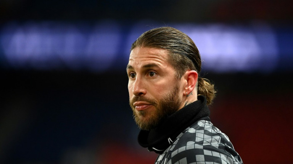 Foot: le d&eacute;fenseur star du Paris SG Sergio Ramos bless&eacute; de nouveau &agrave; un mollet