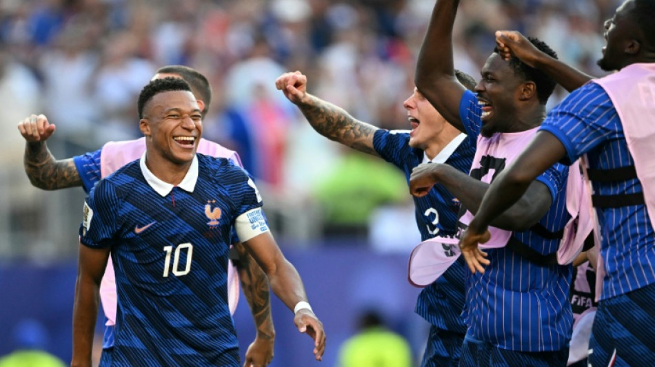  Mbappe revels in captain's role for France at World Cup 