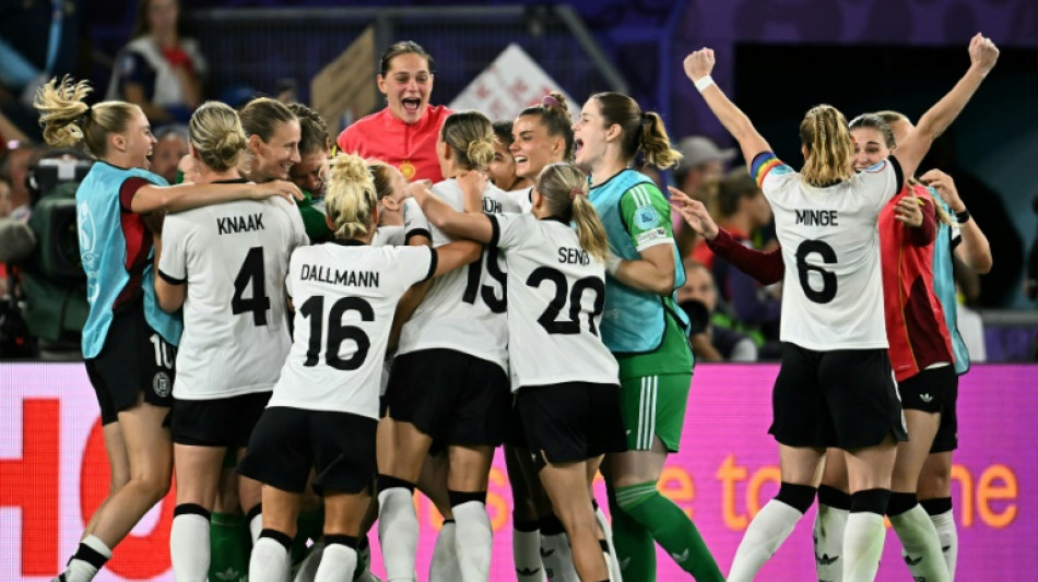 Ten-woman Germany in Euros semis after stunning shootout win over France