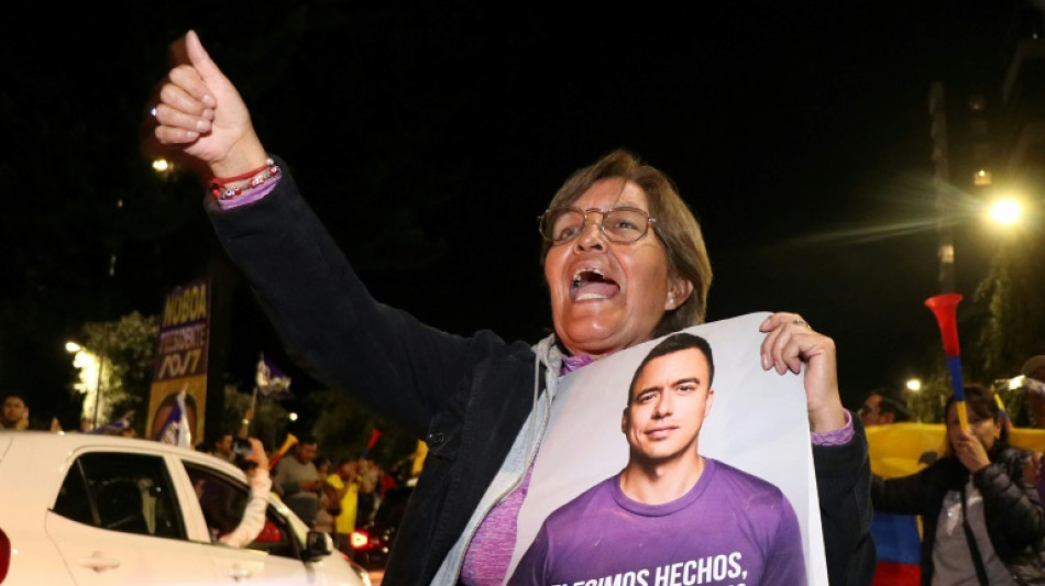 Amtsinhaber Noboa f&uuml;hrt in Stichwahl um Pr&auml;sidentenamt in Ecuador