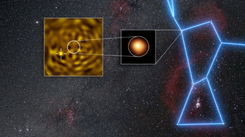 First image taken of Betelgeuse's elusive companion star 