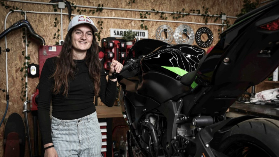 Sarah Lezito, reine des cascades &agrave; moto d'Epernay &agrave; Hollywood