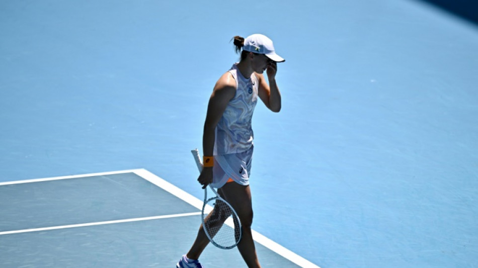 Swiatek, Gauff dumped out in more Australian Open shocks