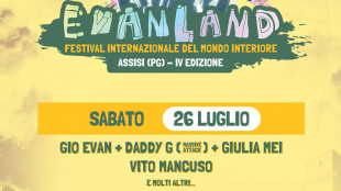 Gio Evan presenta la quarta edizione di 'Evanland' ad Assisi