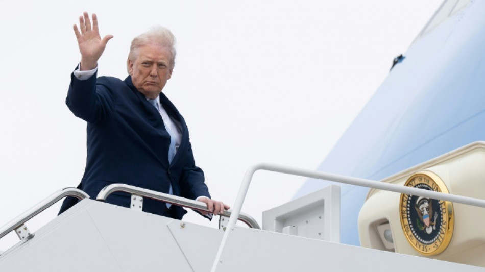  Trump tells AFP 'things are going very well' on Iran 