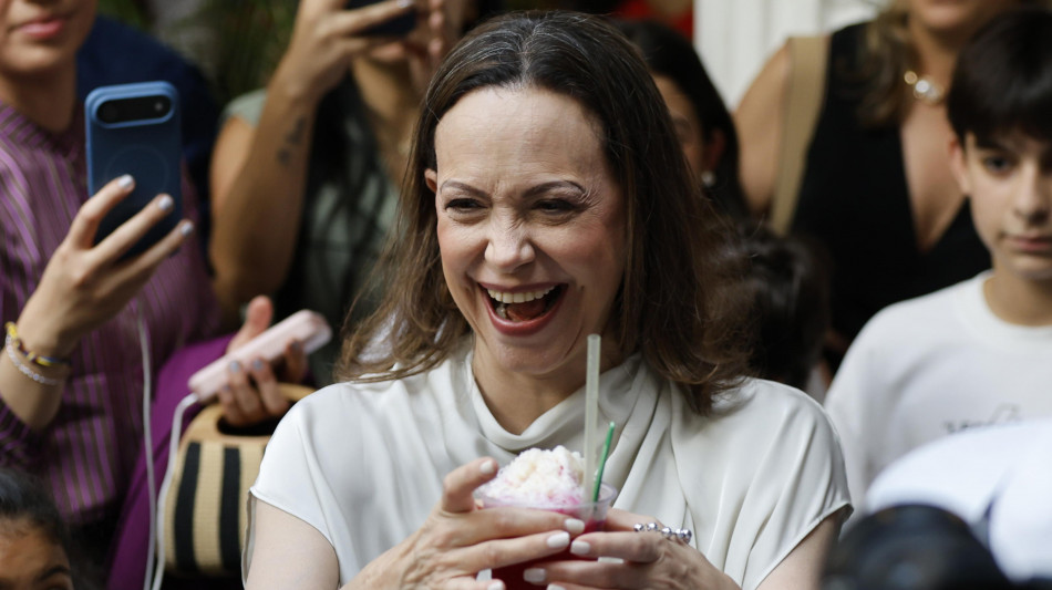  Maria Corina Machado torna in Venezuela, 'sono qui tra voi' 