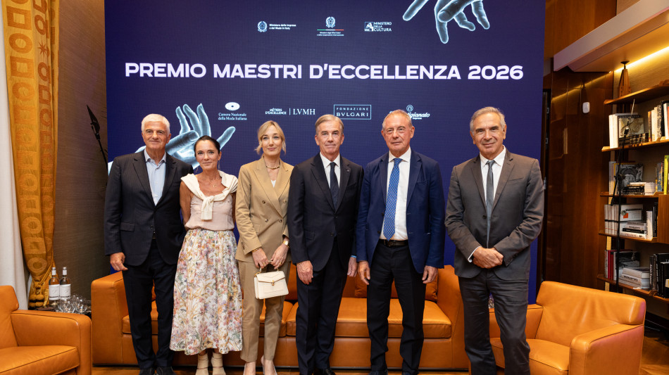 Quarta edizione del Premio Maestri d'Eccellenza, i vincitori 